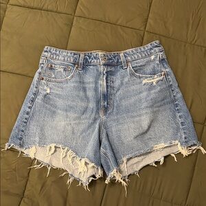 Abercrombie & Fitch High Rise Dad Short Curve Love size 31